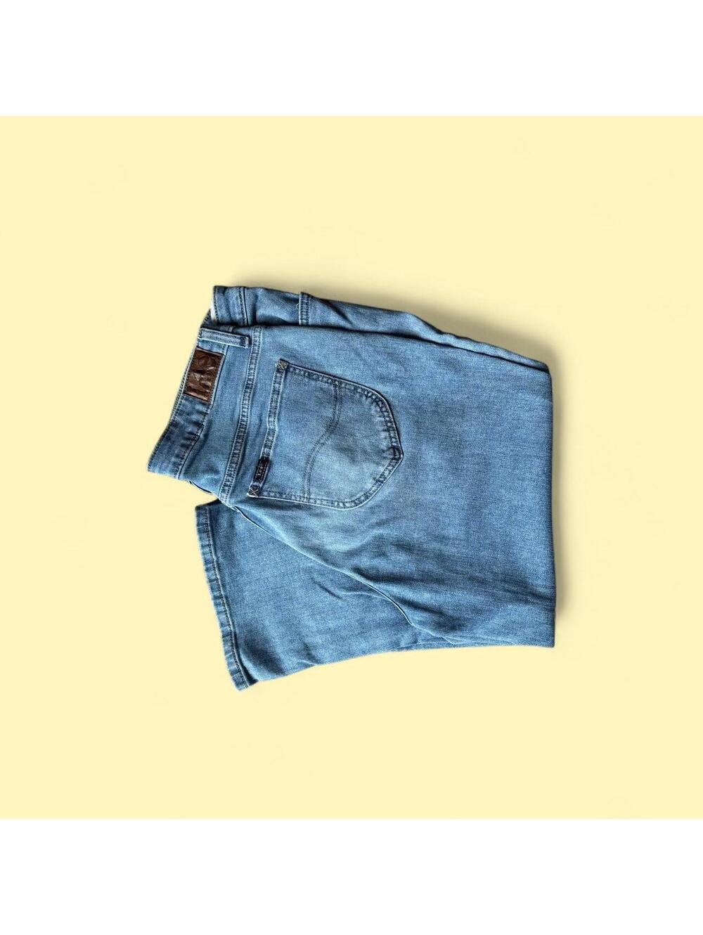 Lee blue denim jeans capris#denim - Picture 2 of 3